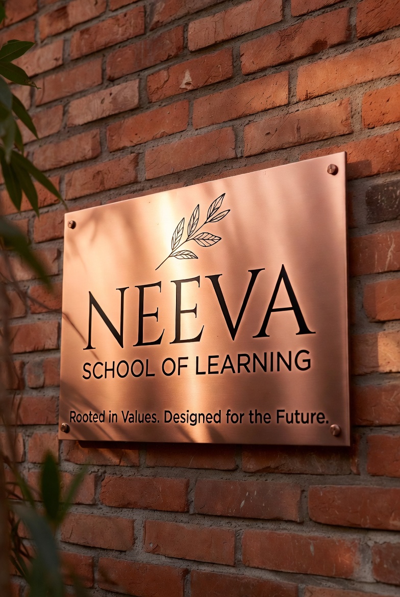 Neeva School of Learning campus sign